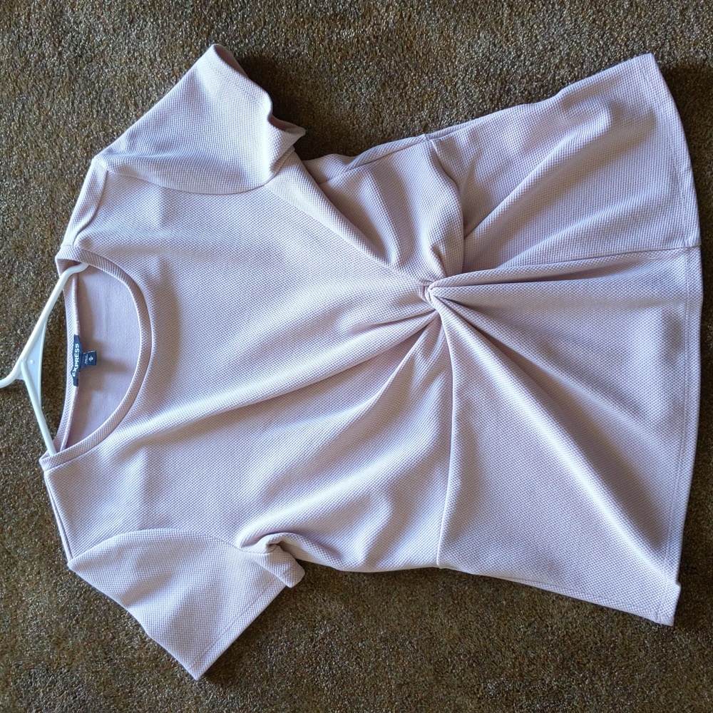 Light pink top from Express